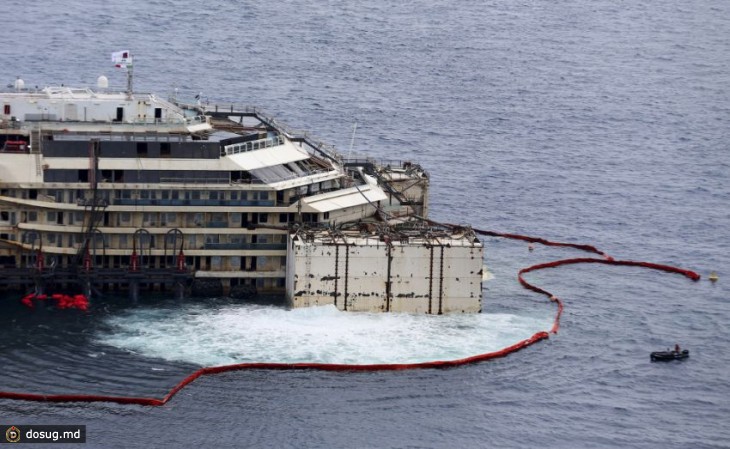 Последнее путешествие итальянского Коста Конкордия(Costa Concordia)