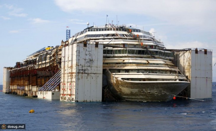 Последнее путешествие итальянского Коста Конкордия(Costa Concordia)