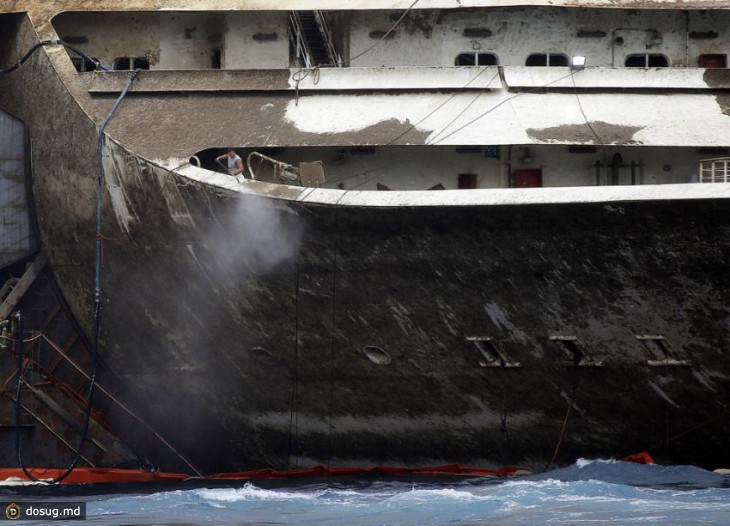 Последнее путешествие итальянского Коста Конкордия(Costa Concordia)