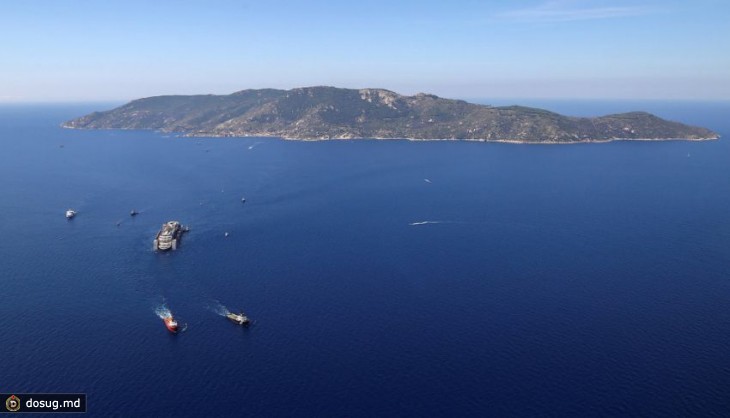 Последнее путешествие итальянского Коста Конкордия(Costa Concordia)