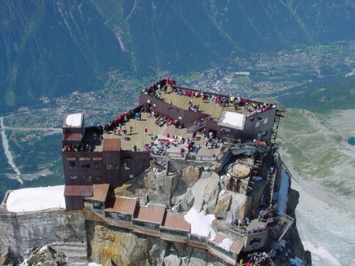 Aiguille du Midi, Франция.