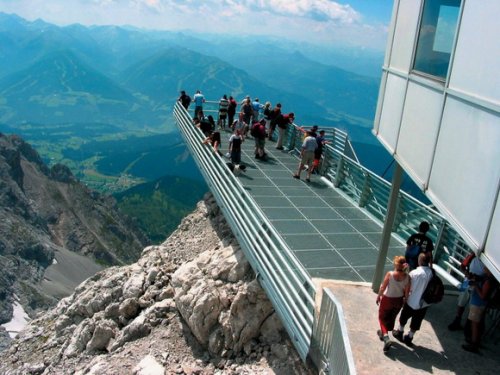 Dachstein Sky Walk, Австрия.