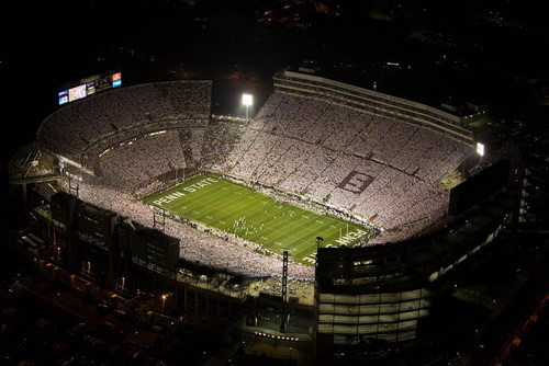 3. Стадион «Бивер», штат Пенсильвания, США. (Penn State)