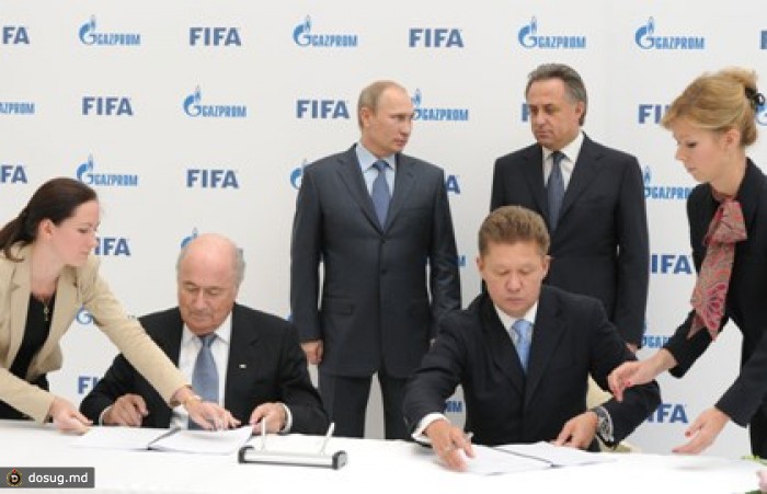 «Газпром» стал спонсором ФИФА