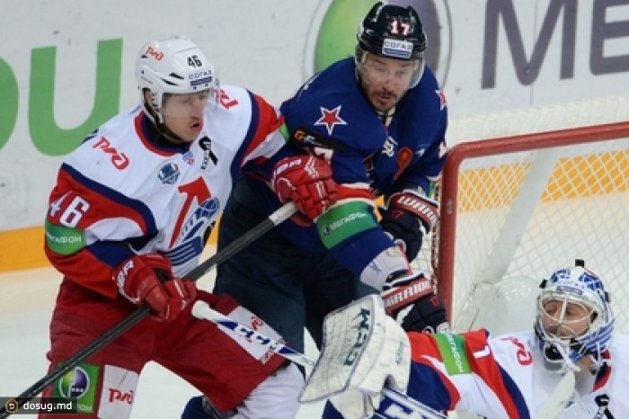 «Локомотив» обыграл СКА в матче 1/4 финала Кубка Гагарина