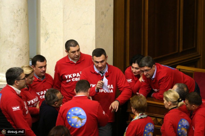 «Свобода» и УДАР объявили о выходе из парламентской коалиции