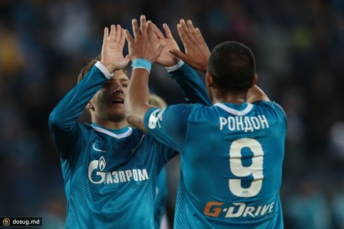 «Зенит» обыграл «Краснодар» со счетом 4:1