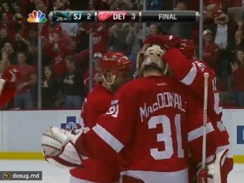 "Детройт Ред Уингс" продлил рекордную серию побед