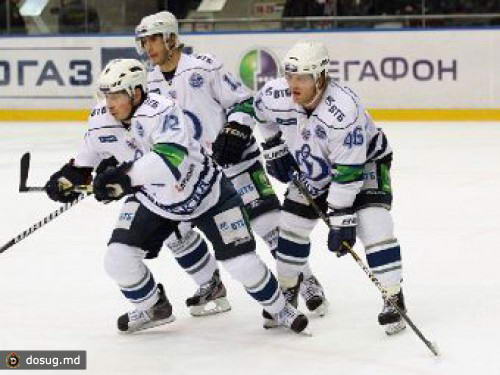 "Динамо" разгромило лидера КХЛ