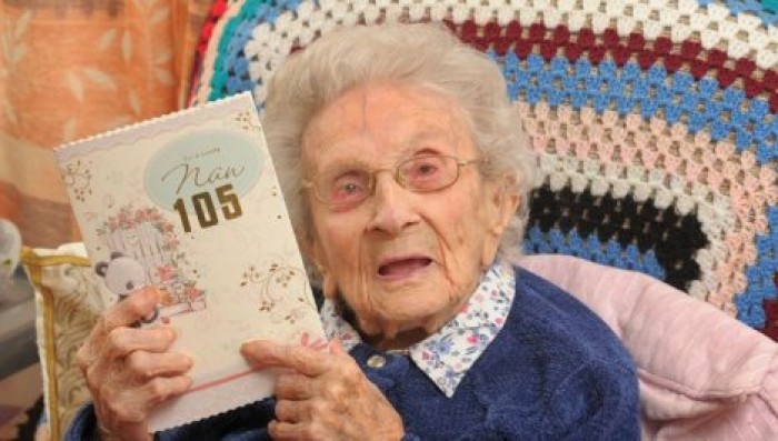 105-летняя бабушка помнит по именам полсотни своих внуков