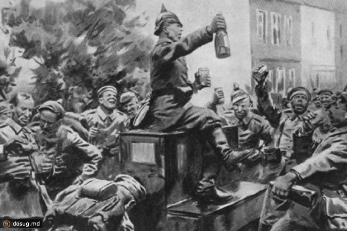 1914. Под Люблином пойман швабский зверь