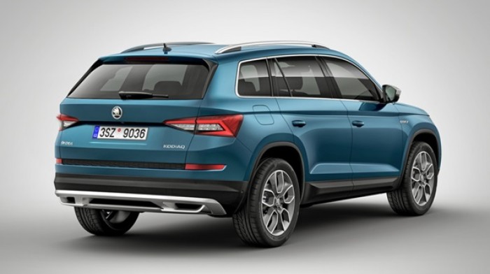 Skoda показала обновленный кроссовер Kodiaq Scout