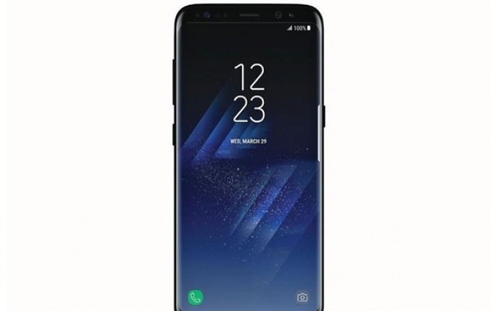 Появилось первое видео с Galaxy S8 в "черном глянце"