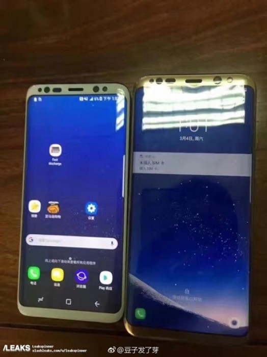 Появились качественные фото Samsung Galaxy S8 и S8 Plus