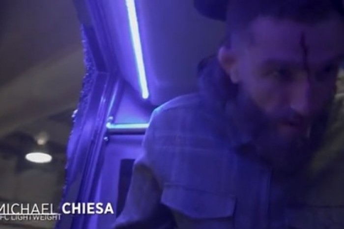 Появилось полное видео нападения Макгрегора на автобус с бойцами UFC