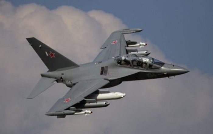 В Роcсии самолет Як-130 разбился во время тренировочного полета