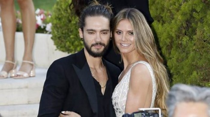 44-летняя Хайди Клум закрутила роман с 28-летним гитаристом Tokio Hotel
