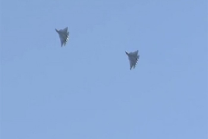 Атаку Су-57 показали на видео