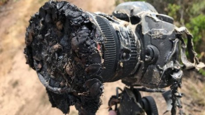 Ракета Илона Маска сожгла камеру фотографу NASA