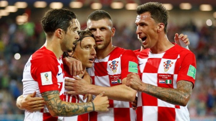 Сборная Хорватии обыграла Нигерию со счетом 2:0