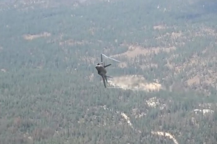 Полет F-35 в «режиме зверя» попал на видео