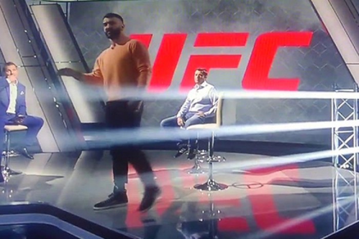 Белорусский боец UFC со скандалом покинул эфир на российском телевидении