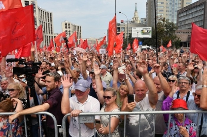 МВД подсчитало участников согласованных митингов в Москве