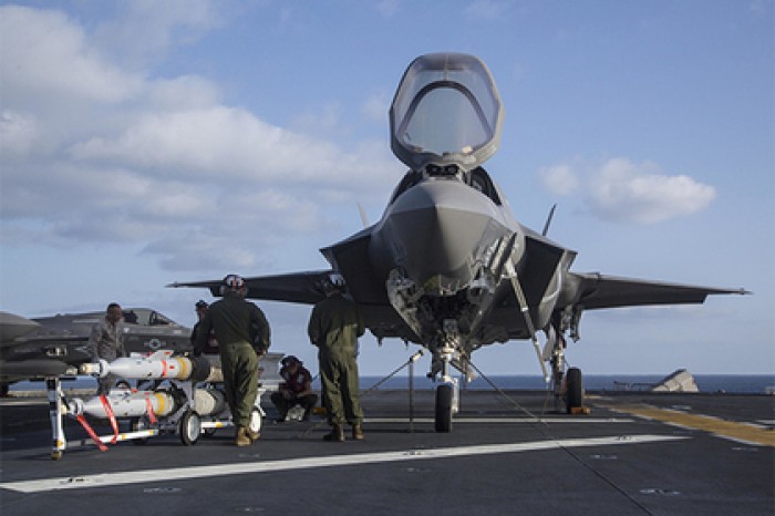 F-35B впервые запустил ракету HIMARS