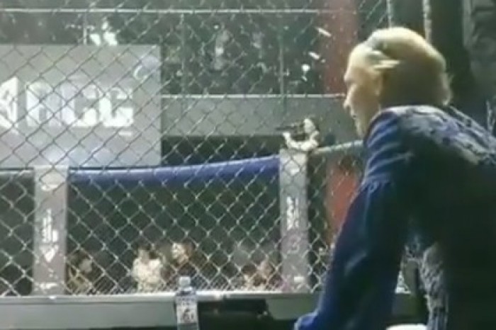 Мать проигравшего бойца MMA выругалась на судью