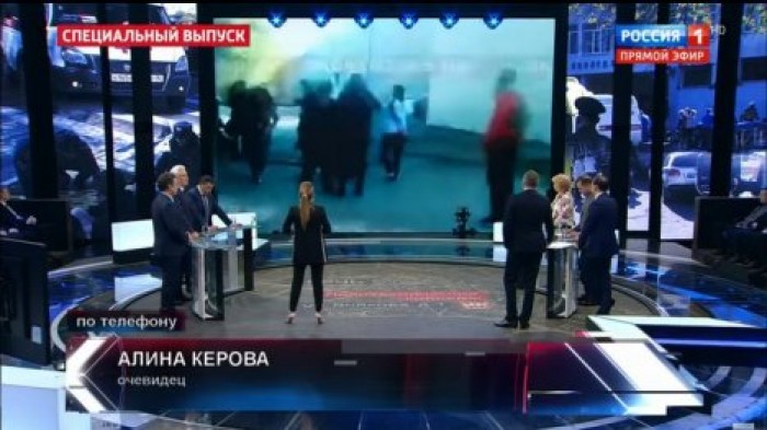 На телеканале "Россия-1" взяли интервью у погибшей в керченском колледже