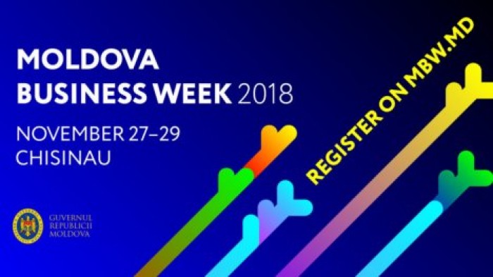 В Кишиневе проходит бизнес-мероприятие "Moldova business week 2018"