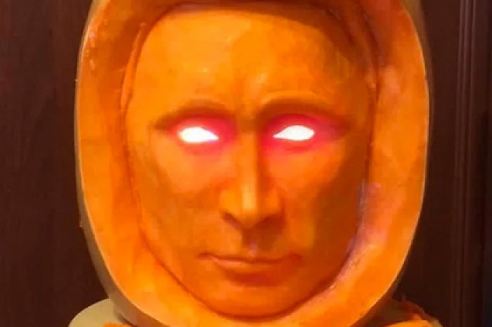 В сети перепугались тыквы с лицом Путина