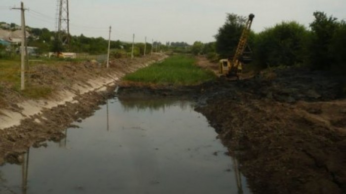 В Вулканештах очистили русло реки Кагул