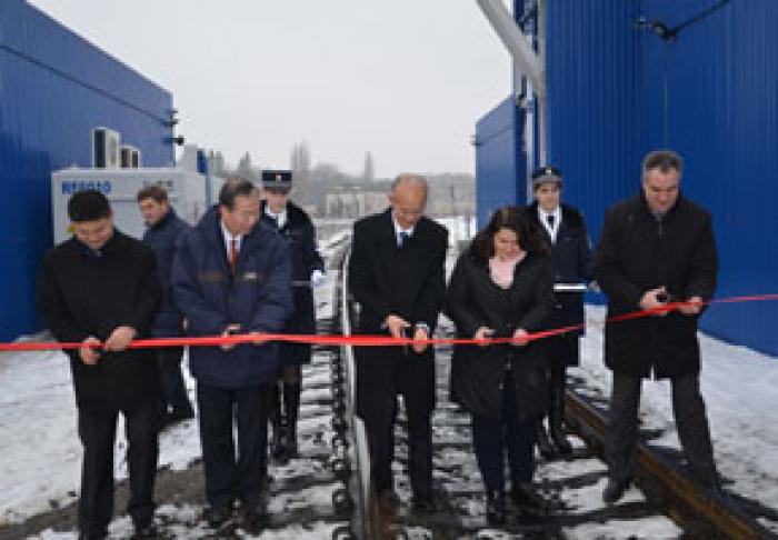 LA POSTUL VAMAL „OCNIȚA – FEROVIAR” A FOST PUS ÎN FUNCŢIUNE UN SCANNER DE ULTIMĂ GENERAŢIE, DONAT DE CHINA