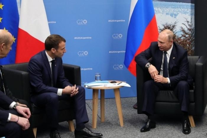 Путин творчески объяснил Меркель и Макрону про Керченский пролив