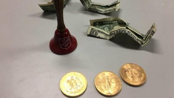 В США в ведерке для пожертвований нашли монеты на более чем $3,5 тысячи