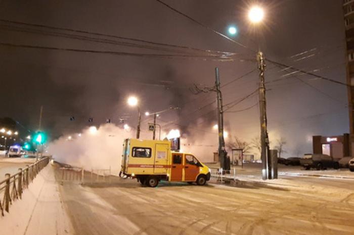 Лопнувшая в Петербурге «труба Беглова» оставила без тепла почти полсотни домов