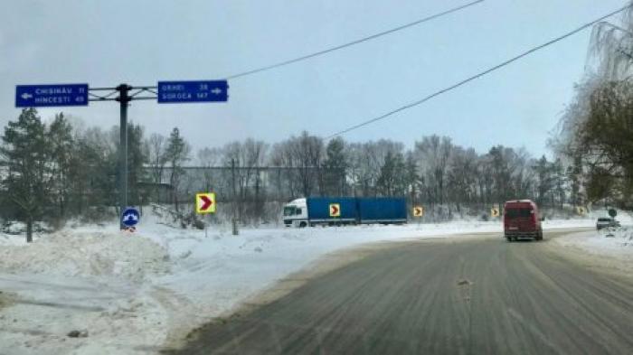 Непогода в Молдове: какова ситуация на дорогах страны