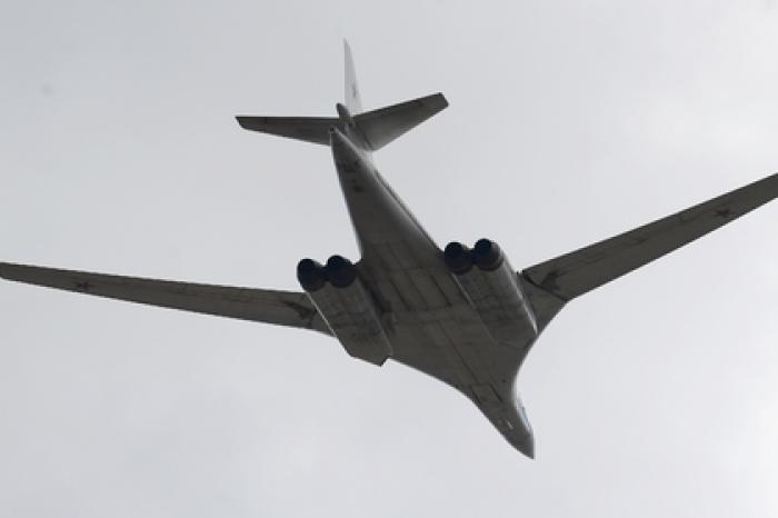 Опубликовано видео полета Ту-160 над Арктикой