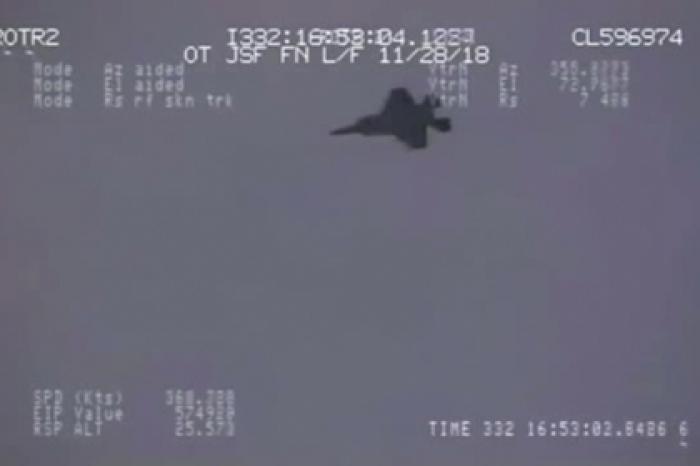 «Звериная» бомбежка F-35 попала на видео