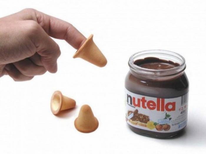 Итальянский дизайнер придумал печенье для Nutella