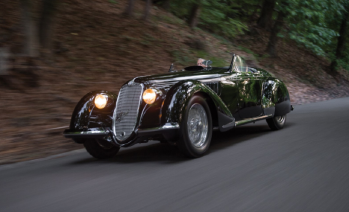 lfa Romeo 1939 года продали на аукционе в Париже за €16,7 млн