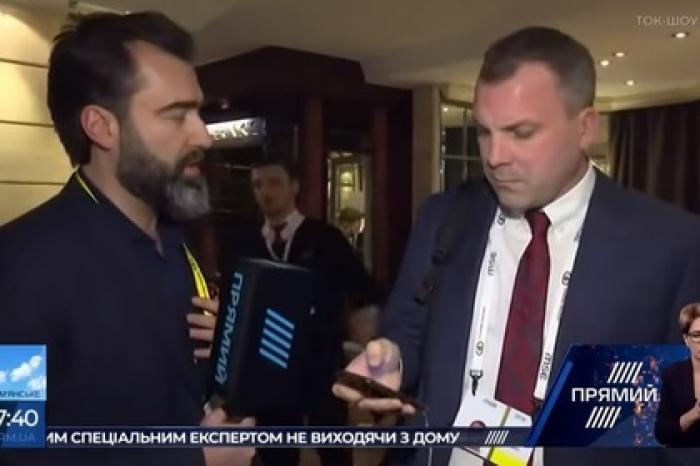Муж Скабеевой промолчал полторы минуты в эфире украинского канала