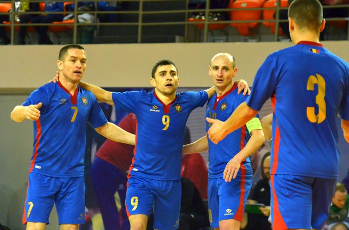 Naţionala de futsal s-a calificat pentru faza a doua a preliminariilor