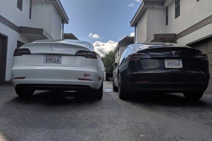 Русского иммигранта пристыдили за «непристойный» номер на Tesla