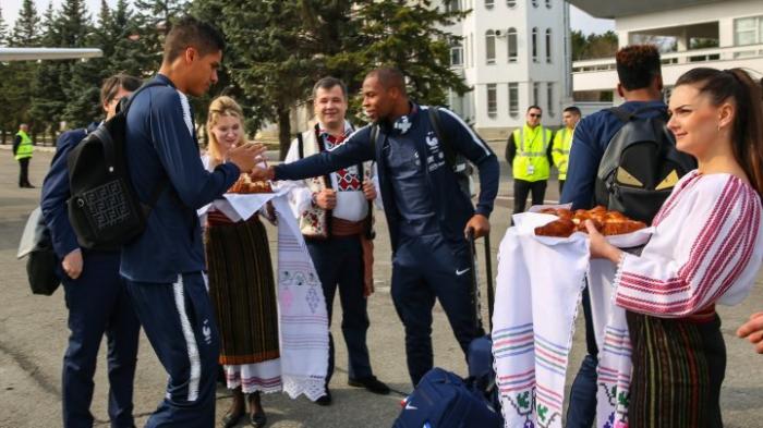 Французские футболисты с нетерпением ждут сегодняшнего матча с молдавской сборной