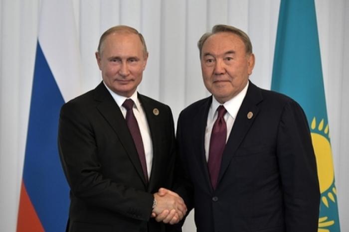 Раскрыто содержание разговора Путина и Назарбаева