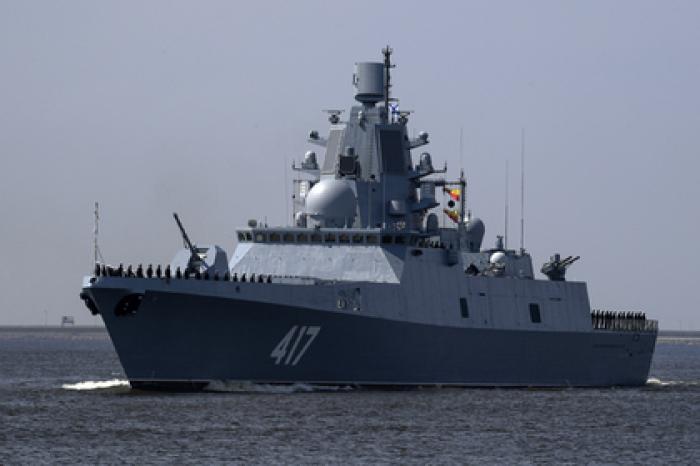 Российский корабль с вызывающим рвоту оружием провел учения у берегов Шотландии