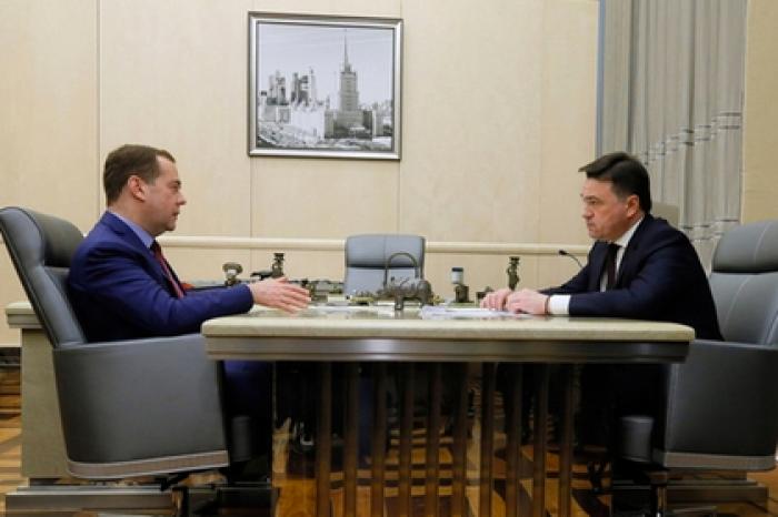 Воробьев обсудил с Медведевым модернизацию Щелковского шоссе