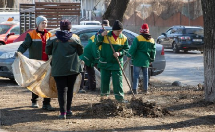 Перед пасхальными праздниками провели уборку в Криулянах